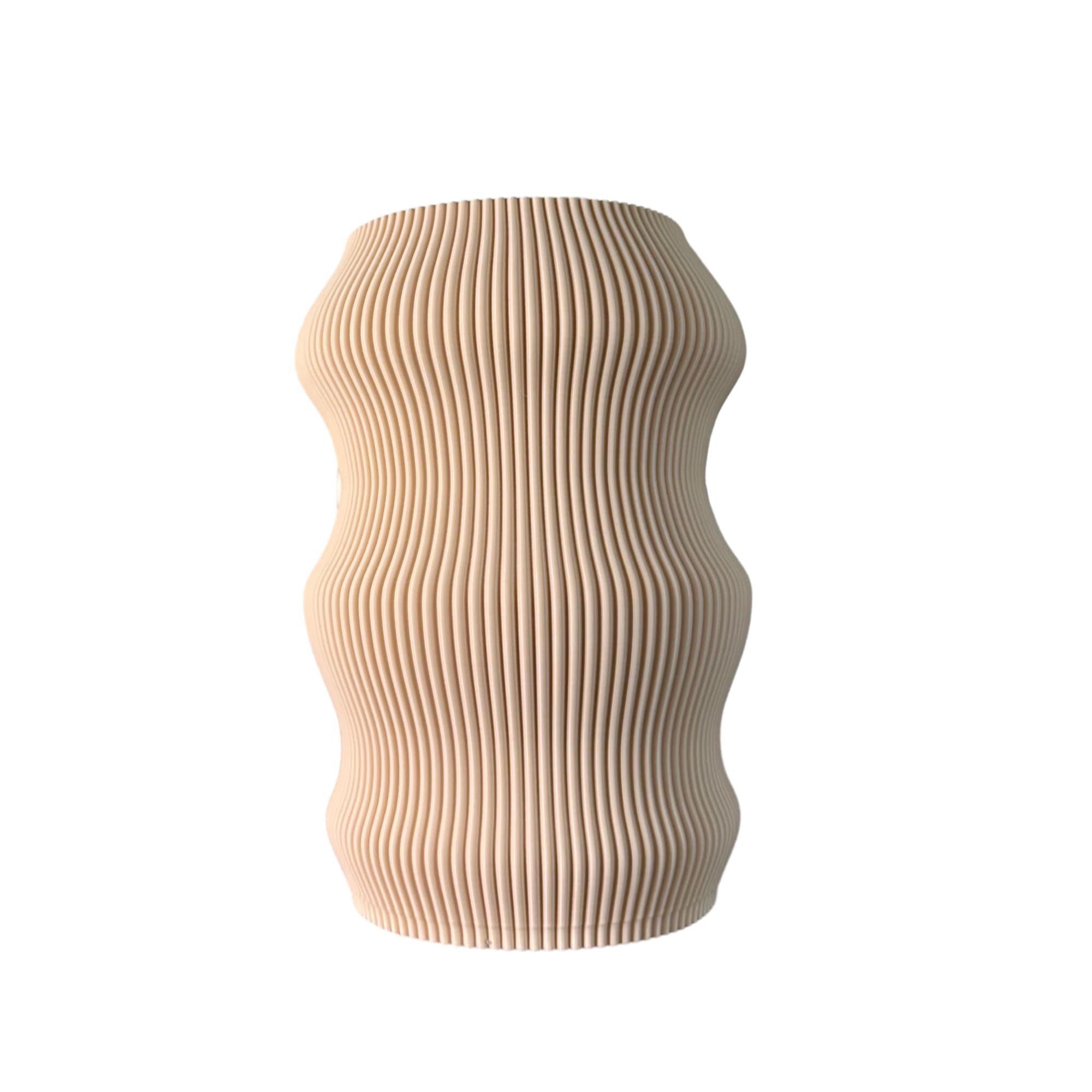 Vase Wave STL File – 3D Printable Design with Commercial License